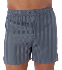 Big Man Satin Stripe Silk Boxer